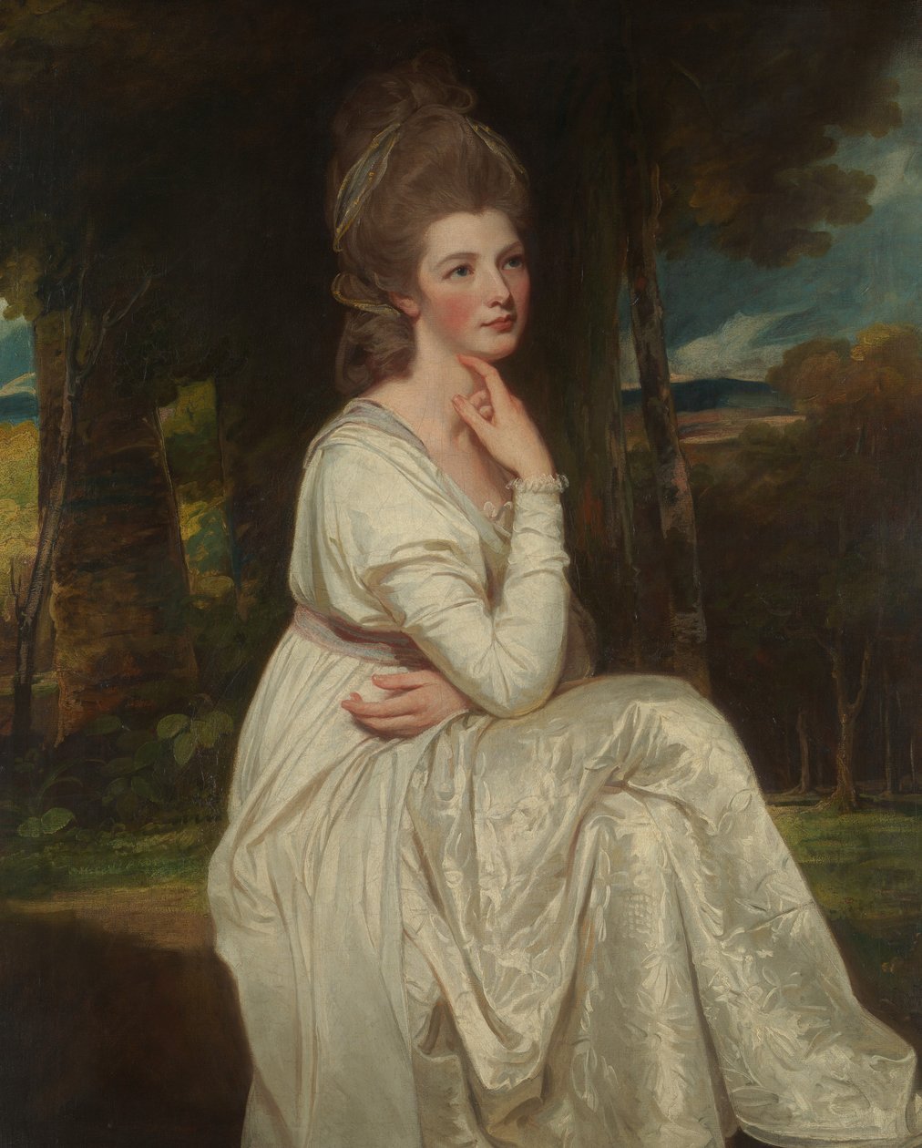 Lady Elizabeth Stanley 1753-1797, hraběnka z Derby, 1776-78. od George Romney