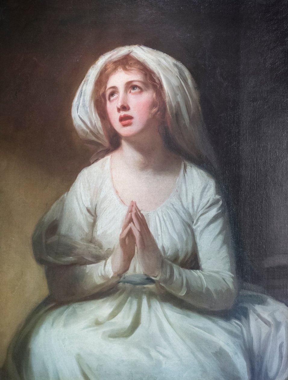 Lady Hamilton rukouksessa od George Romney