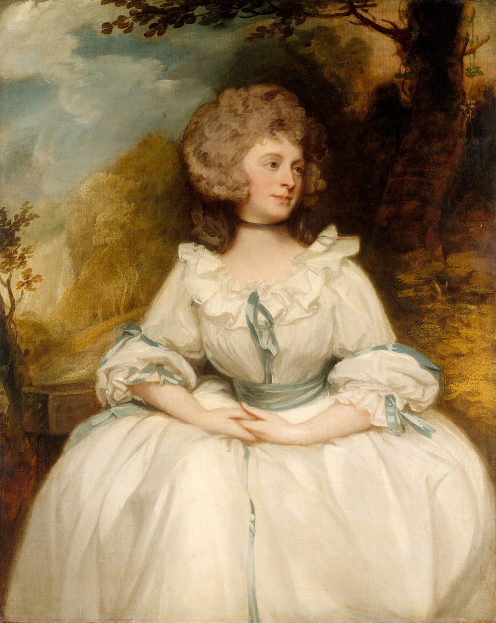 Lady Lemon 1747-1823, od poloviny do konce 80. let 18. století. od George Romney