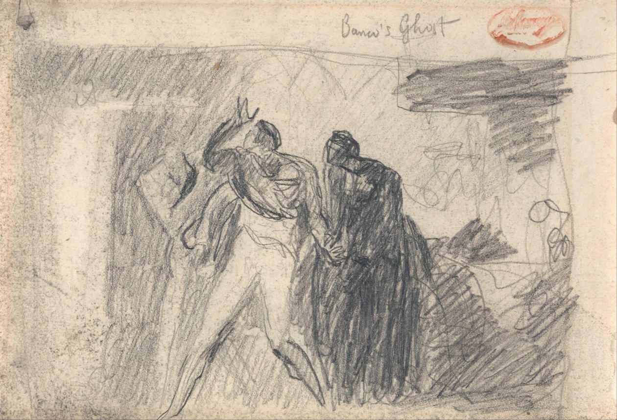 MacBeth: Scéna hostiny od George Romney