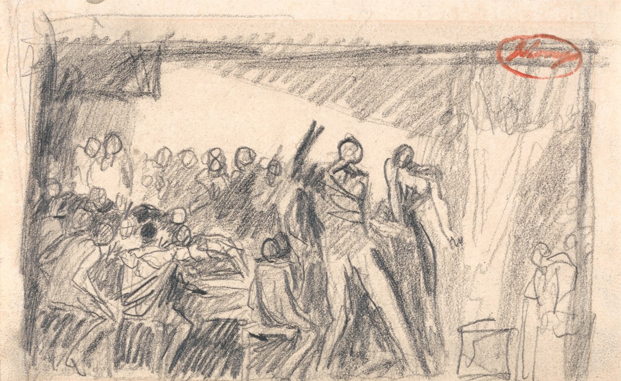Macbeth: Scéna z hostiny od George Romney