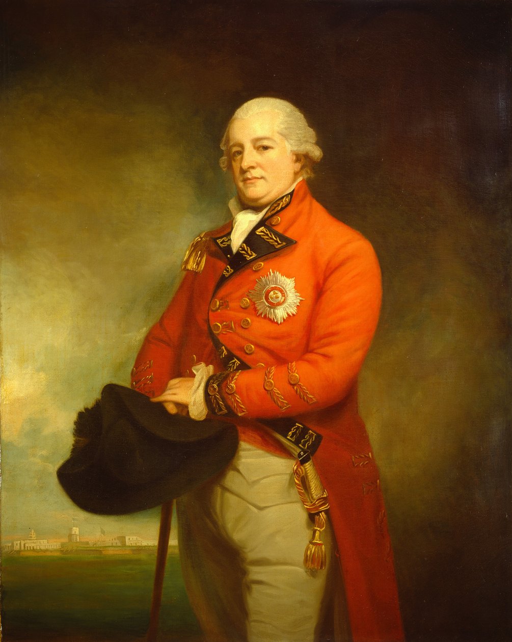 Generálmajor Sir Archibald Campbell od George Romney