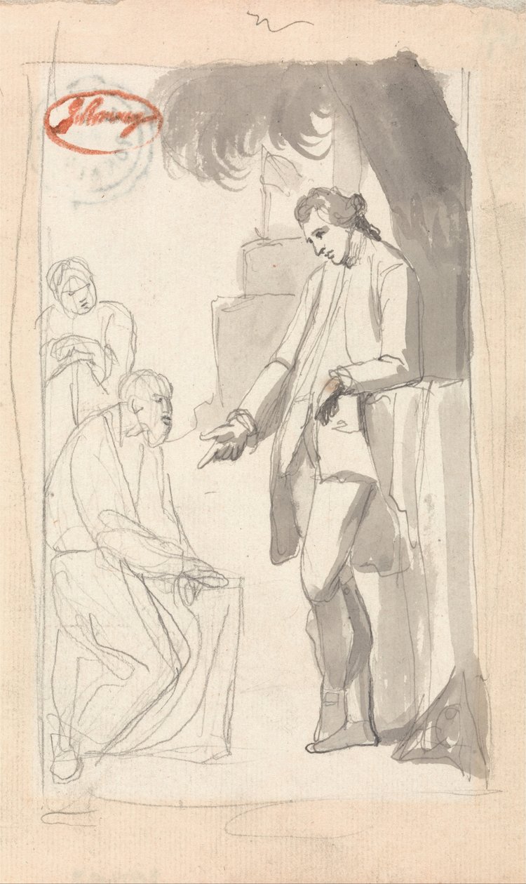 Major Pierson a Braham od George Romney