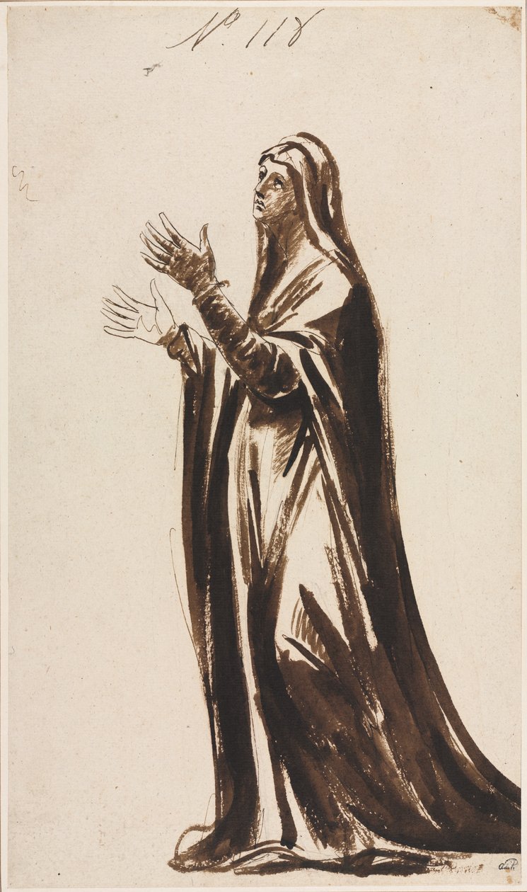 Mater Dolorosa (truchlící matka) od George Romney