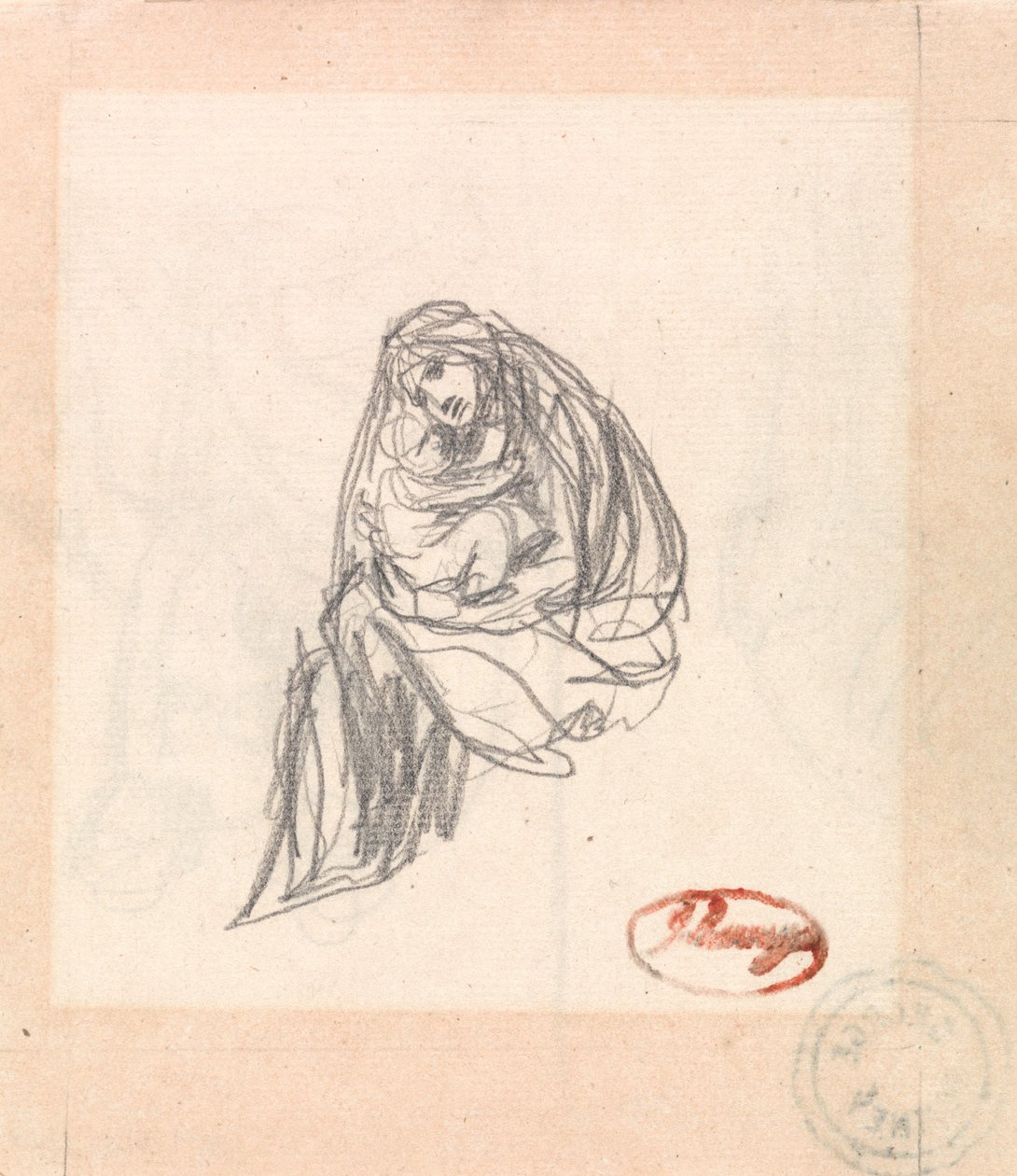 Matka a dítě od George Romney