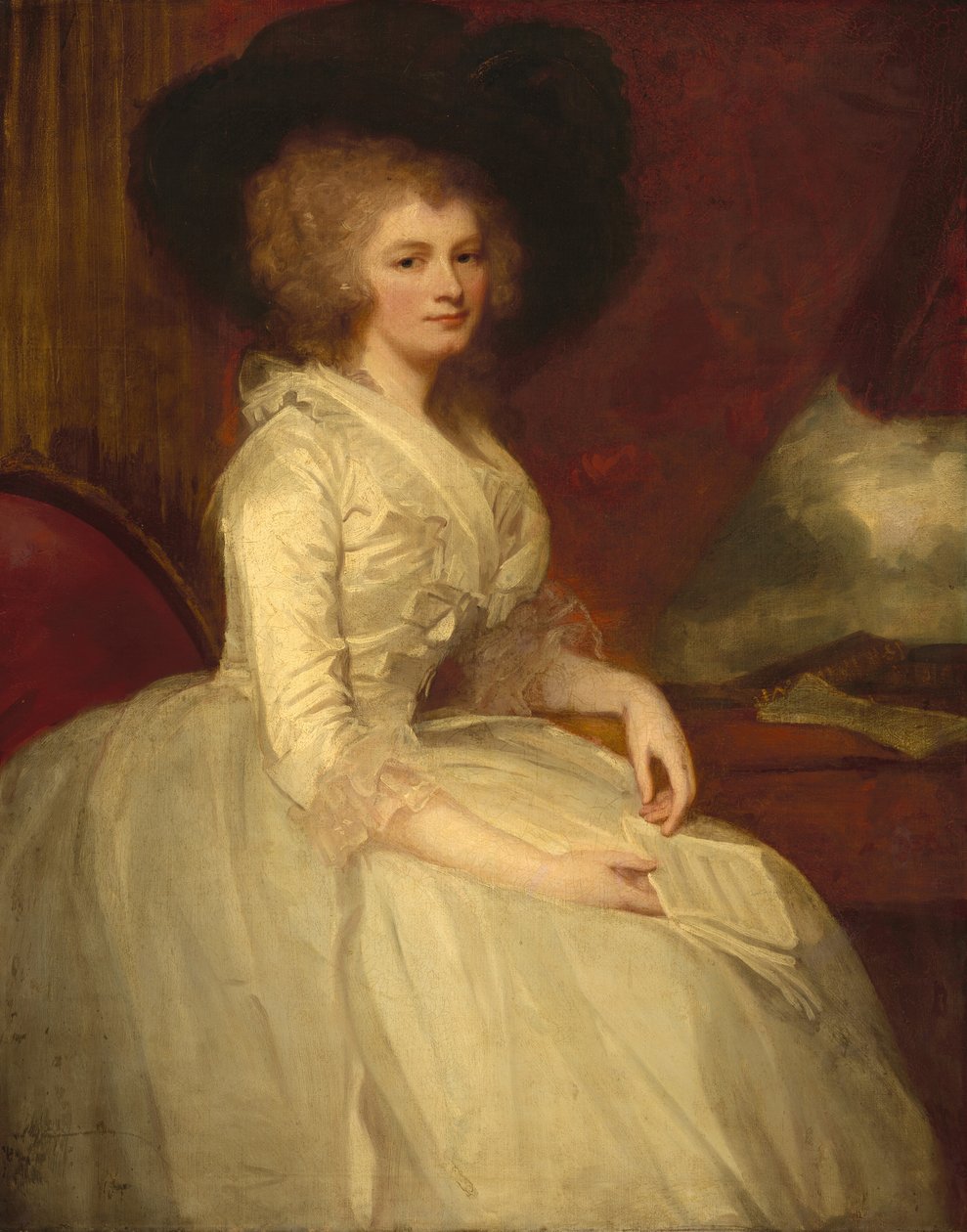 Paní Alexander Blair, 1787-1789. od George Romney