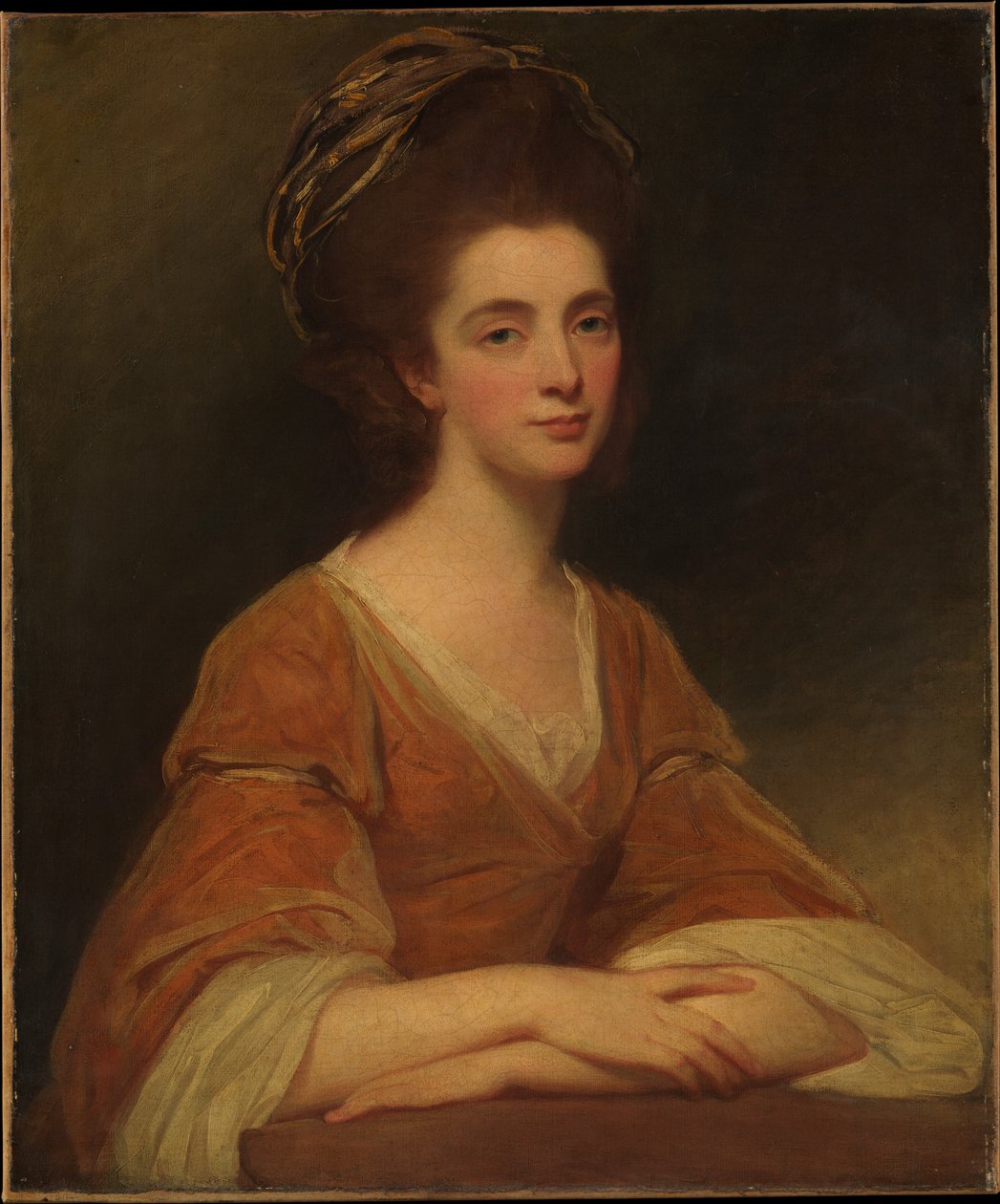 Paní Charles Fredericková (Martha Rigdenová, zemřela v roce 1794) od George Romney