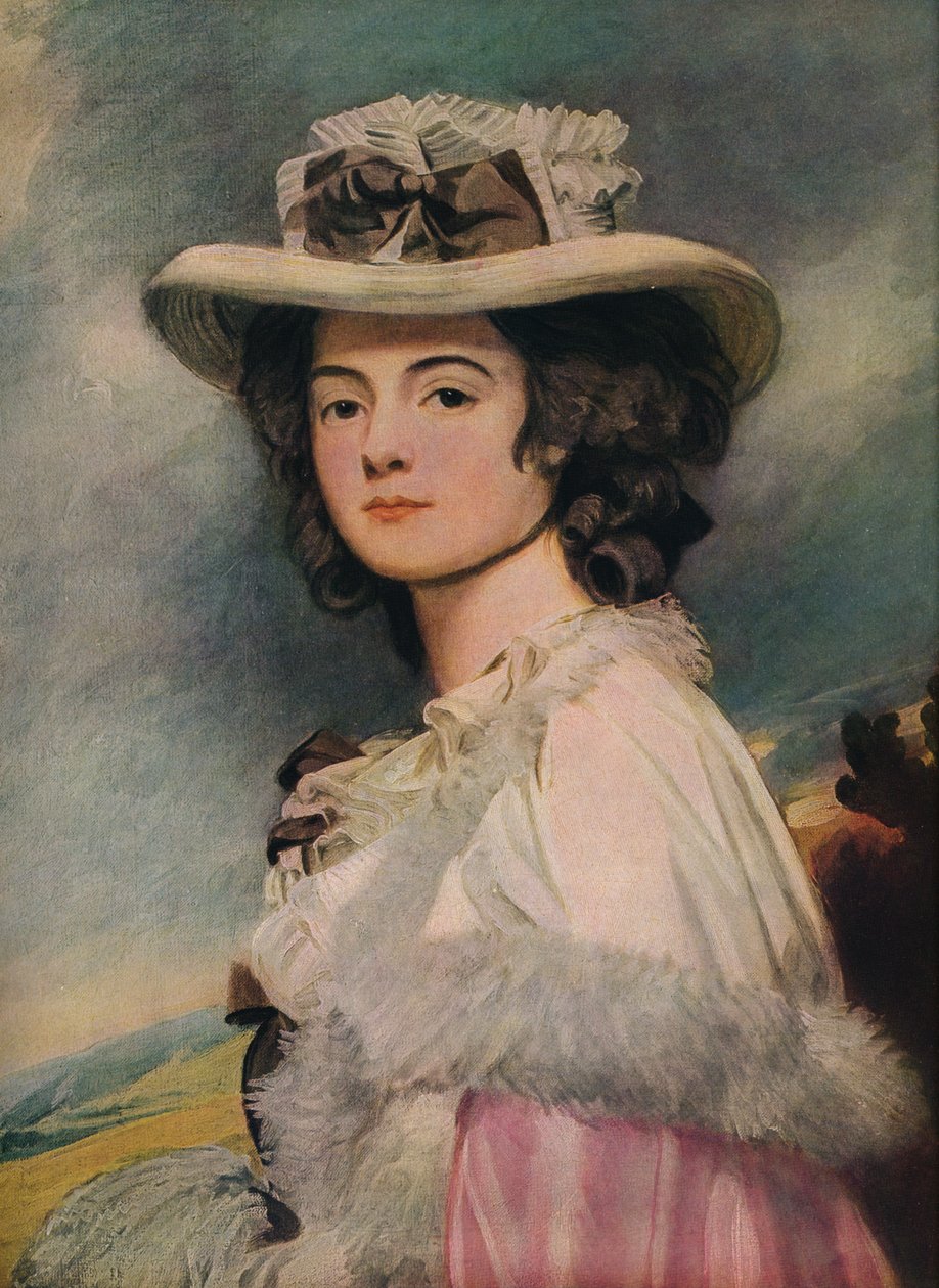 Paní Davies Davenportová, 1782-1784 od George Romney