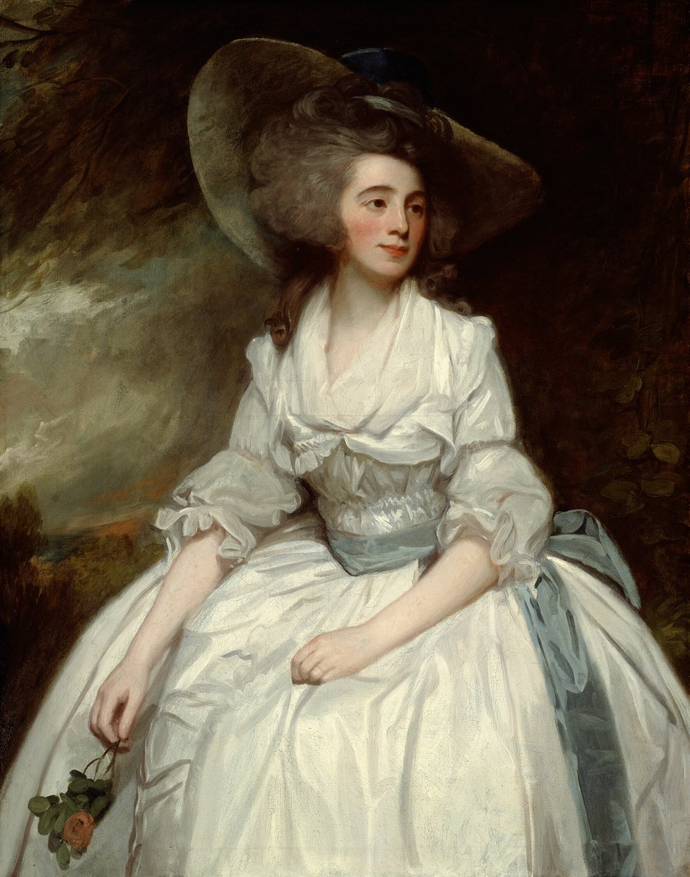 Paní Francis Russellová od George Romney