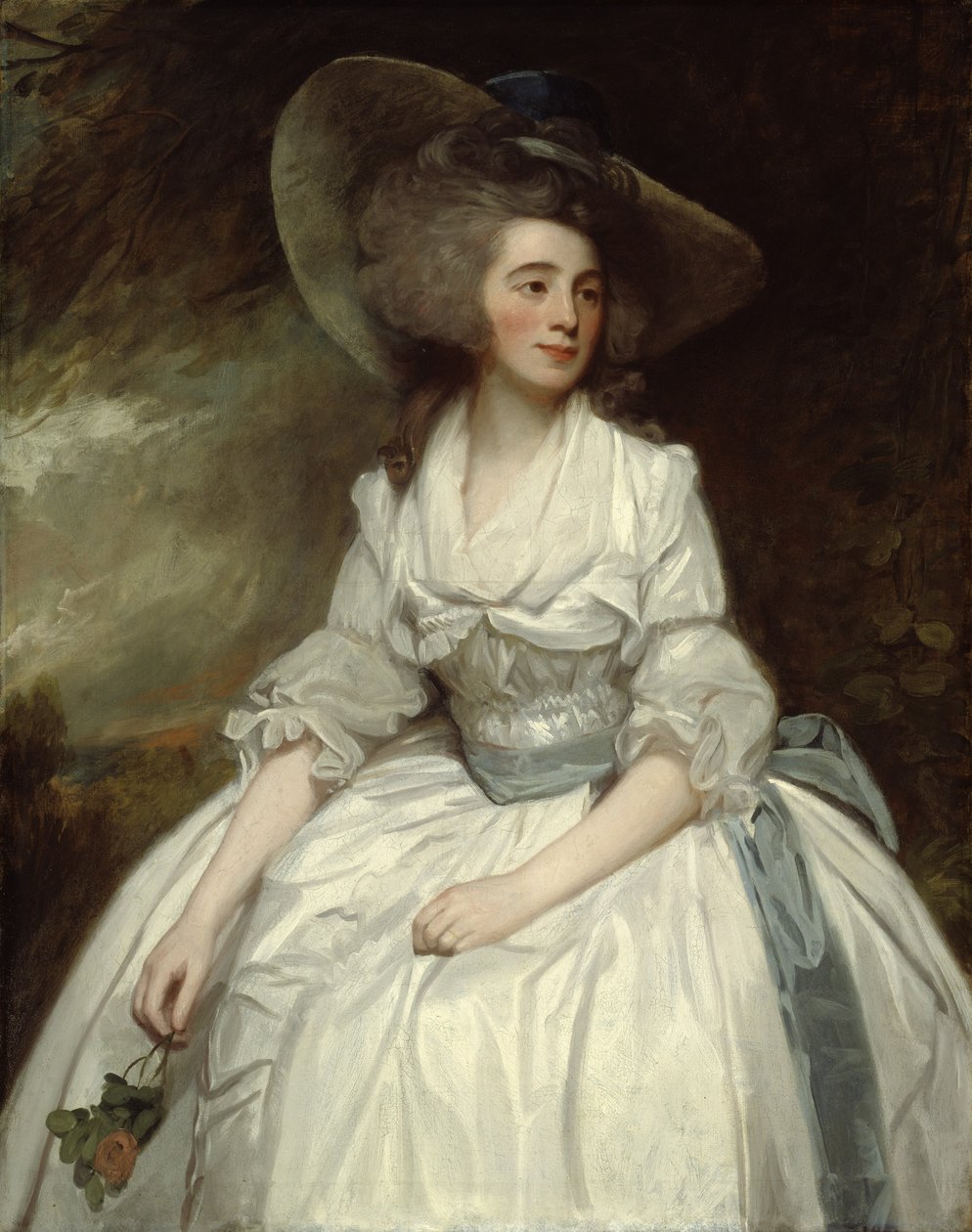Paní Francis Russell, 1785-87 od George Romney