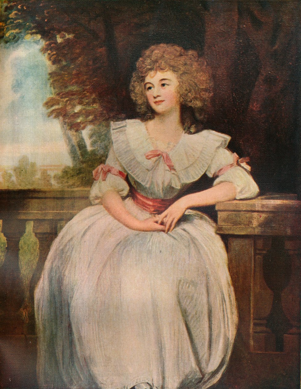 Paní Mark Currie, 1789. od George Romney