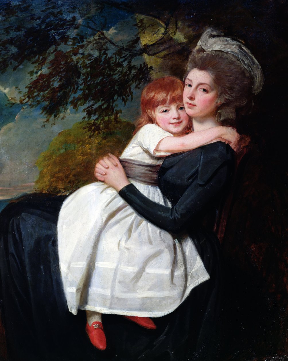 paní Stratfordová Canningová od George Romney