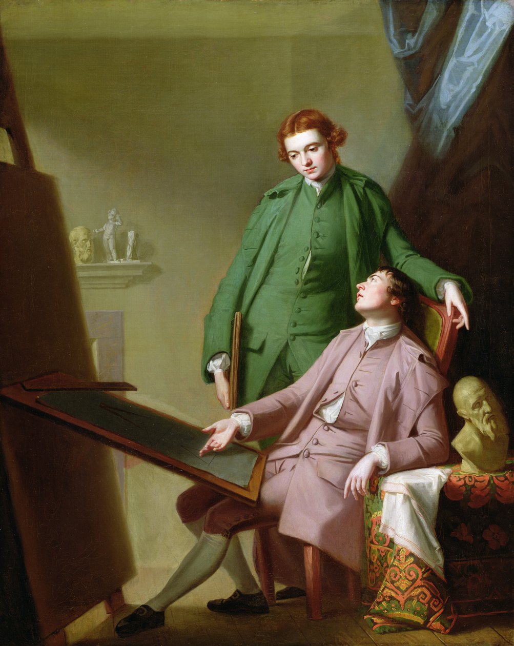 Peter a James Romneyovi od George Romney