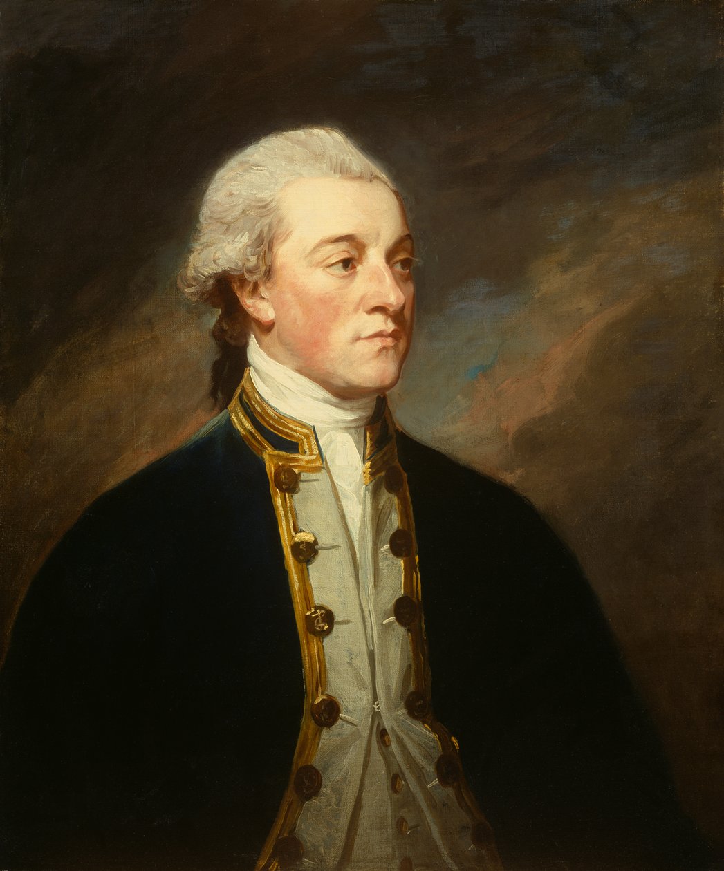 Portrét kapitána Hendersona, kolem roku 1785 (olej na plátně) od George Romney
