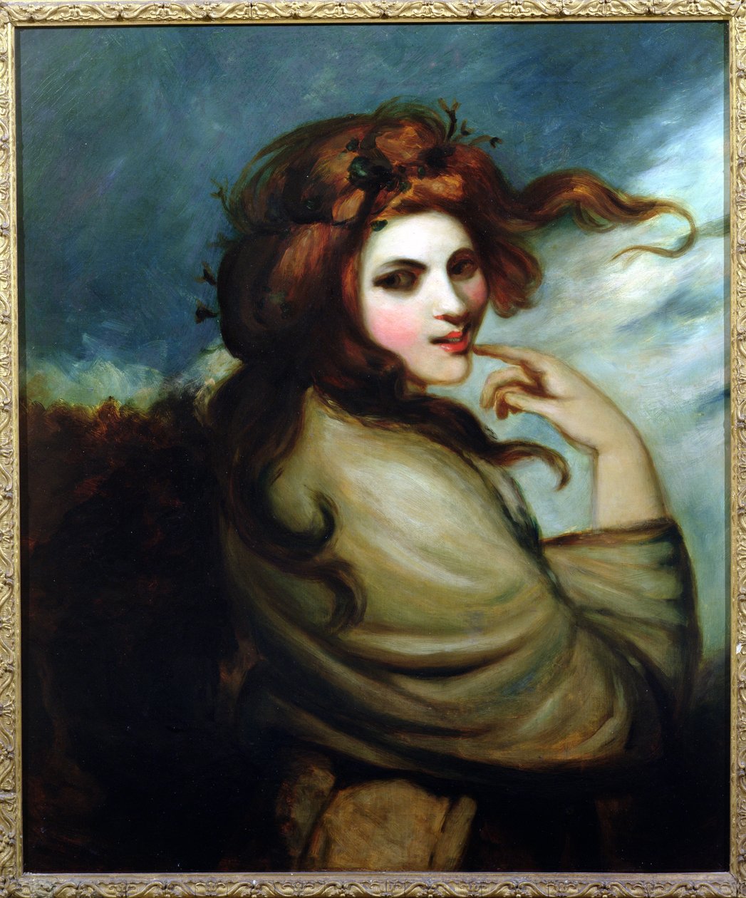 Portrét Emmy Hamiltonové (asi 1765-1815) od George Romney