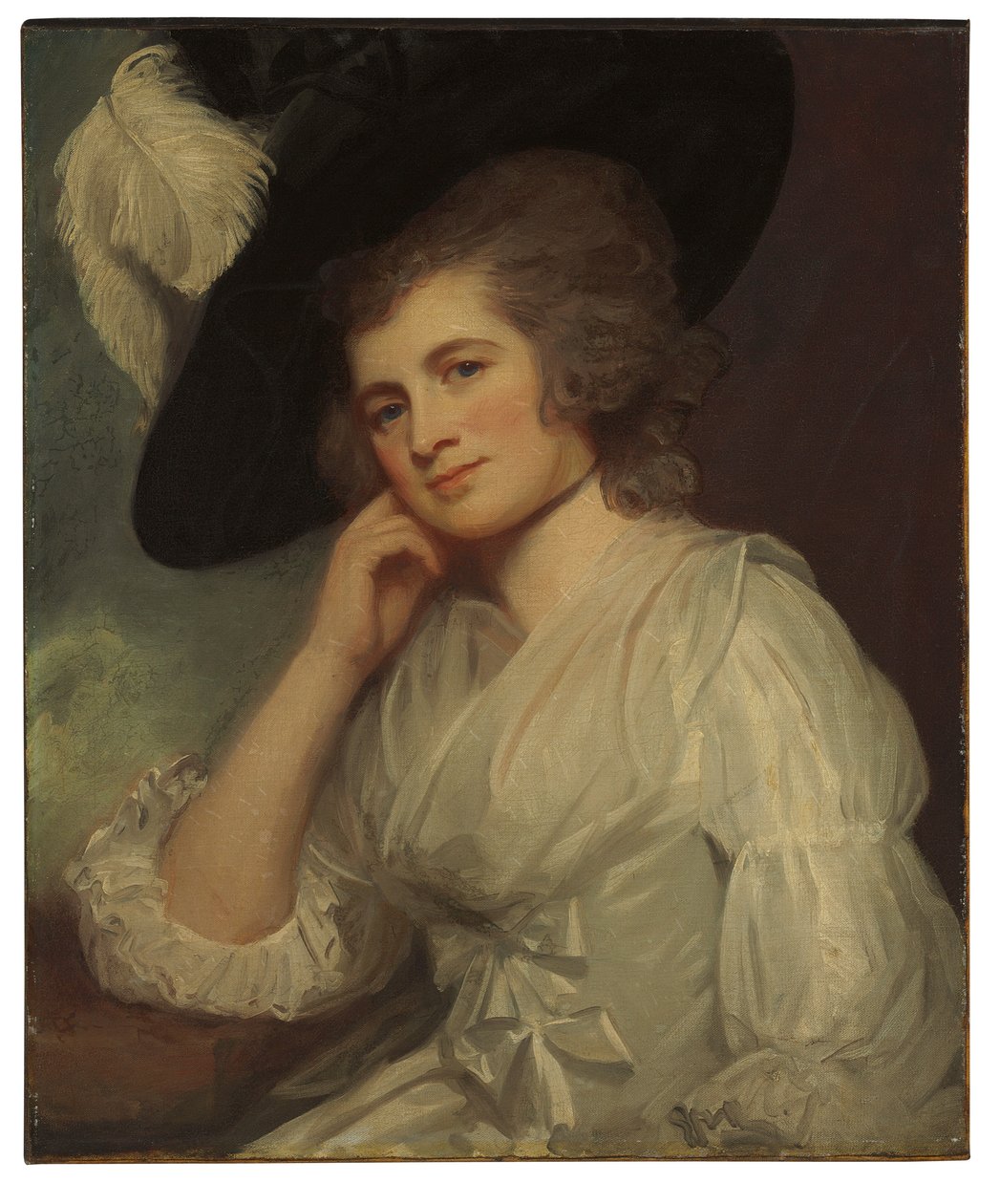Portrét Lady Laetitia A Court od George Romney