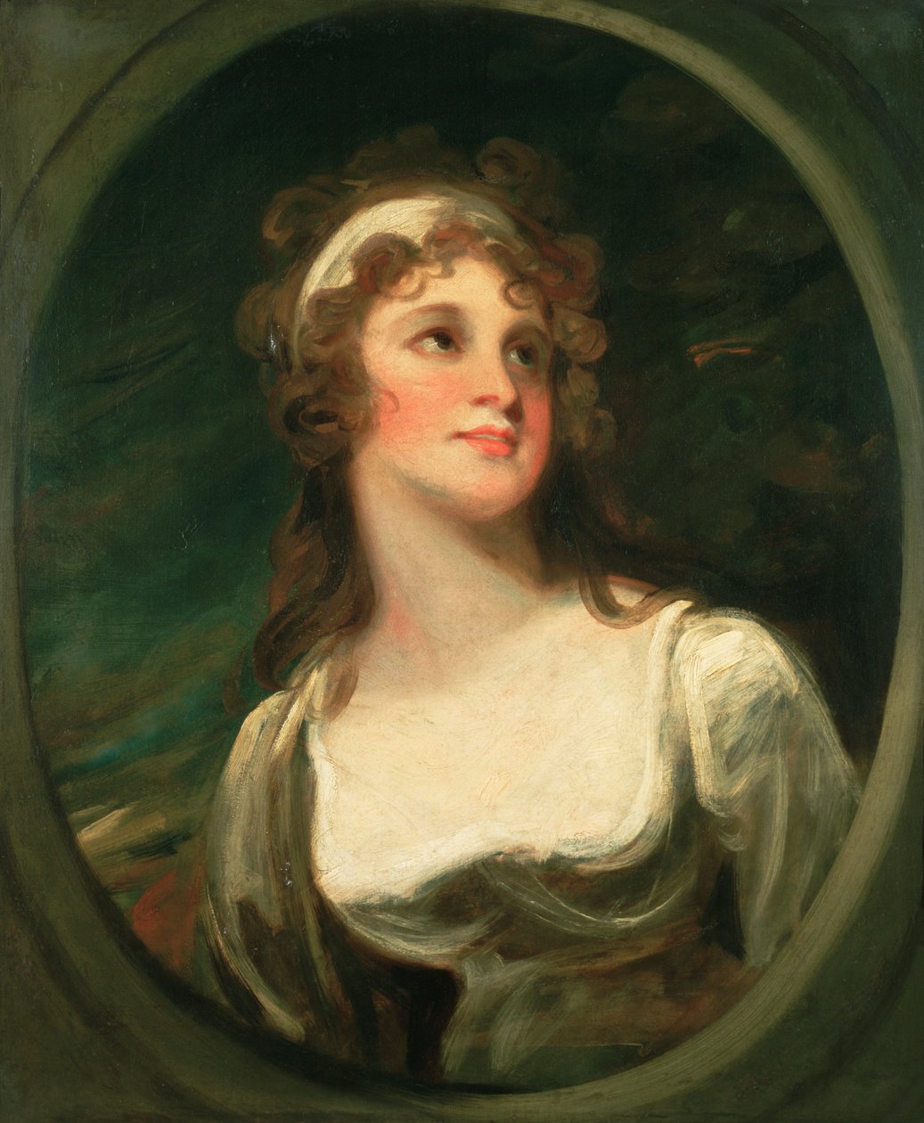 Svatá rodina s anděly vpravo a nad hlavou, 1652. od George Romney