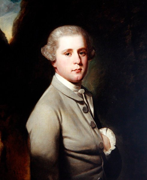 Portrét gentlemana, kolem roku 1770 (olej na plátně) od George Romney
