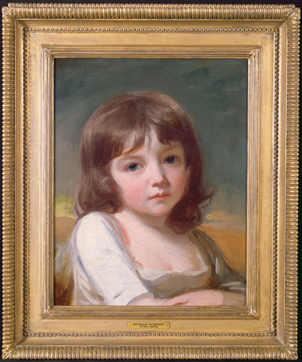 Portrét dívky od George Romney