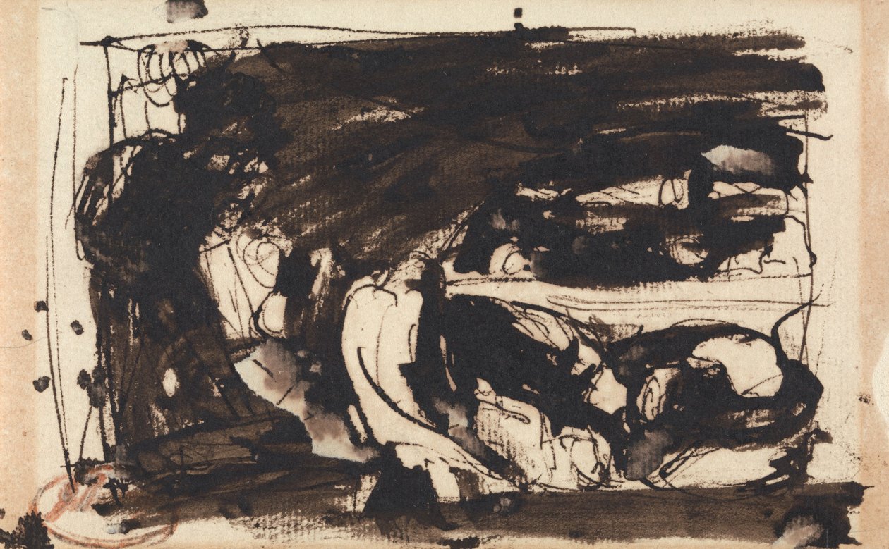 Scéna z vězení od George Romney