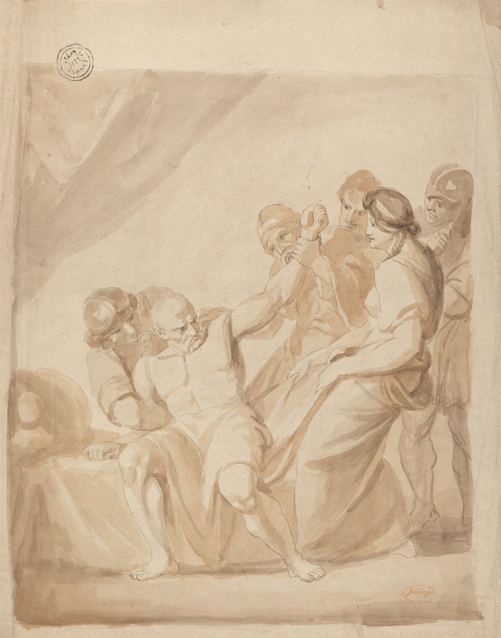 Samson Overpowered od George Romney
