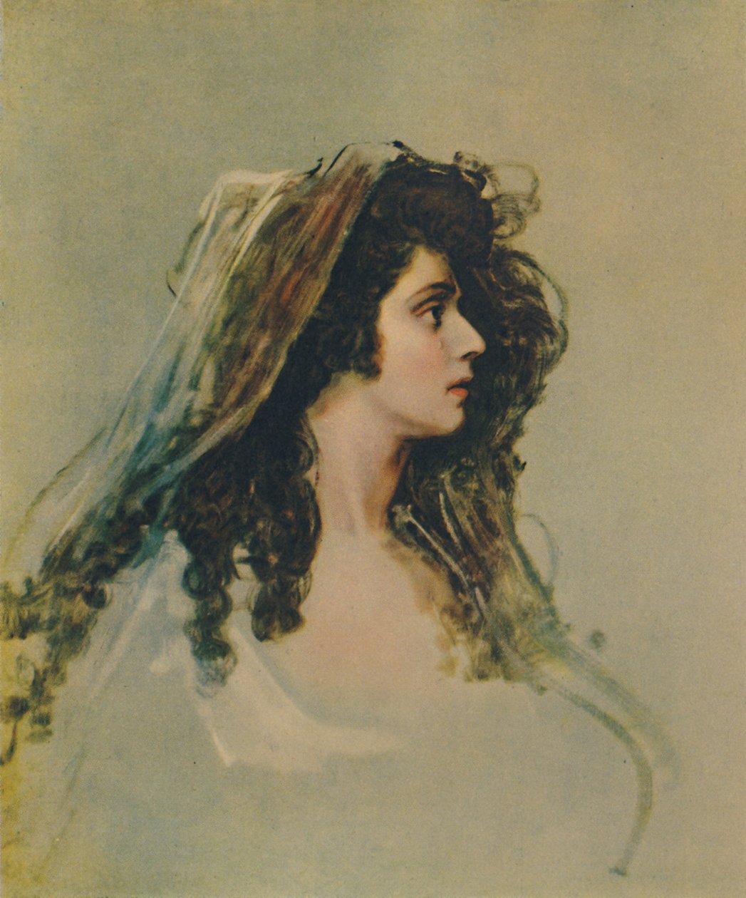 Sarah Siddons, 1755-1831, c1785, 1948. od George Romney