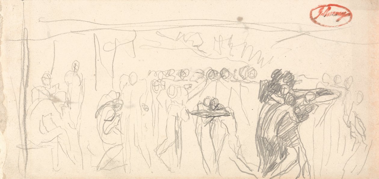 Satan předsedá peklu od George Romney