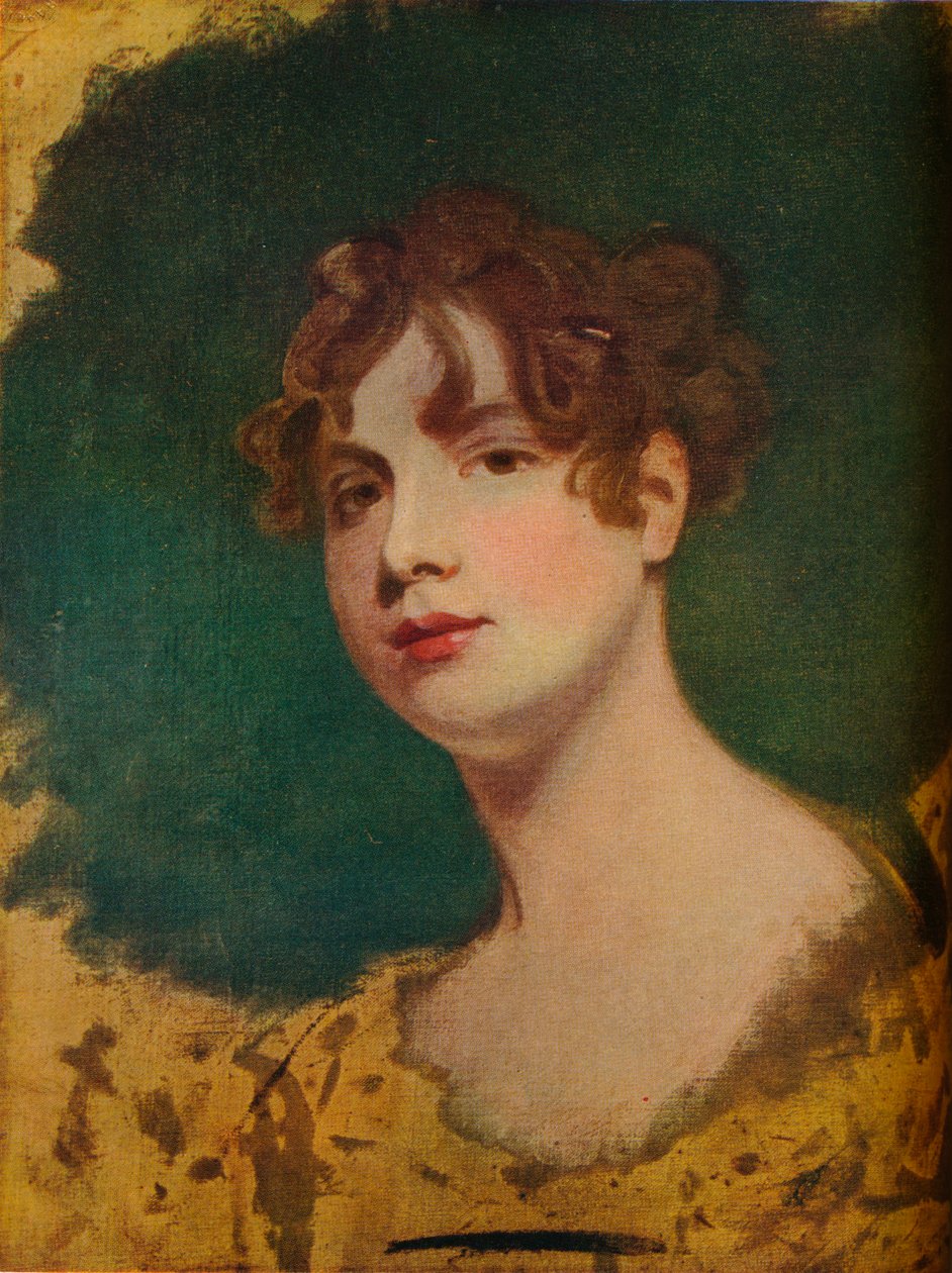 Náčrt ženské hlavy, 18. století od George Romney