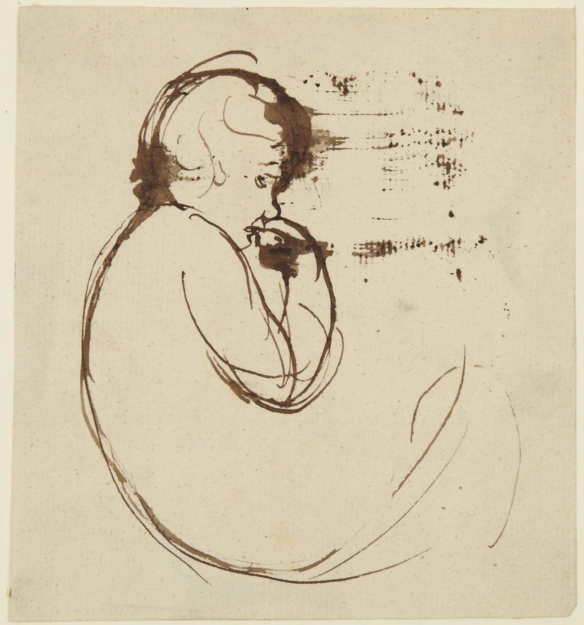 Náčrt dítěte od George Romney