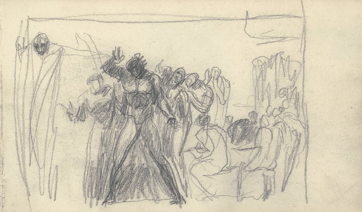 Kreslení skicáře od George Romney