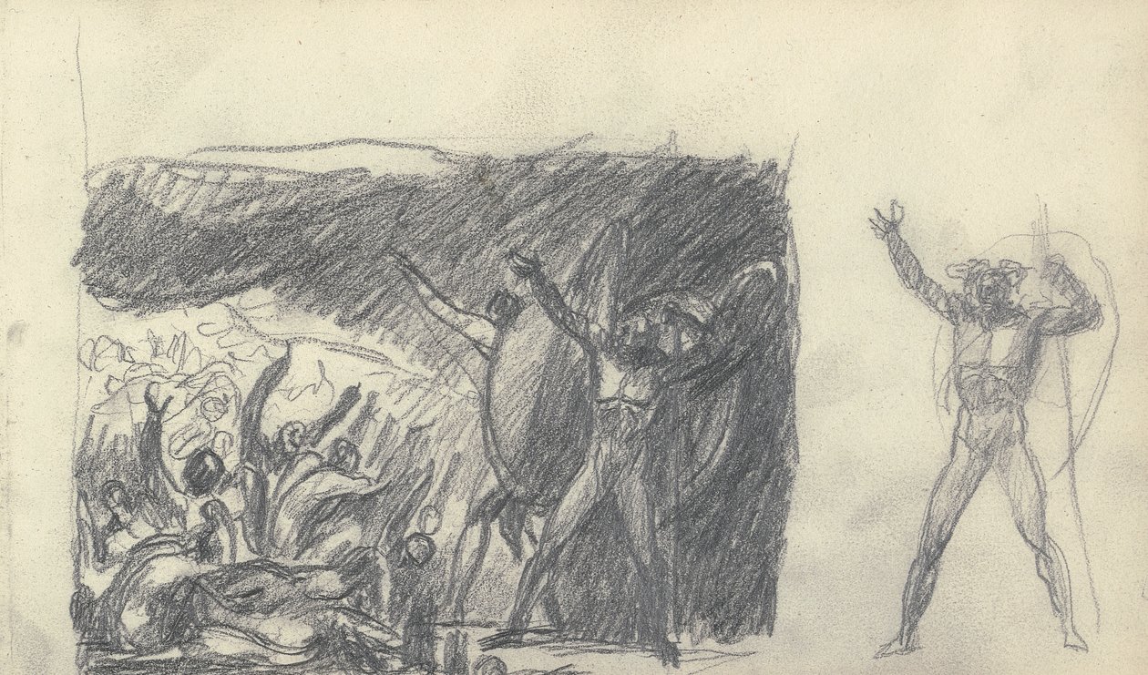 Kreslení skicáře od George Romney