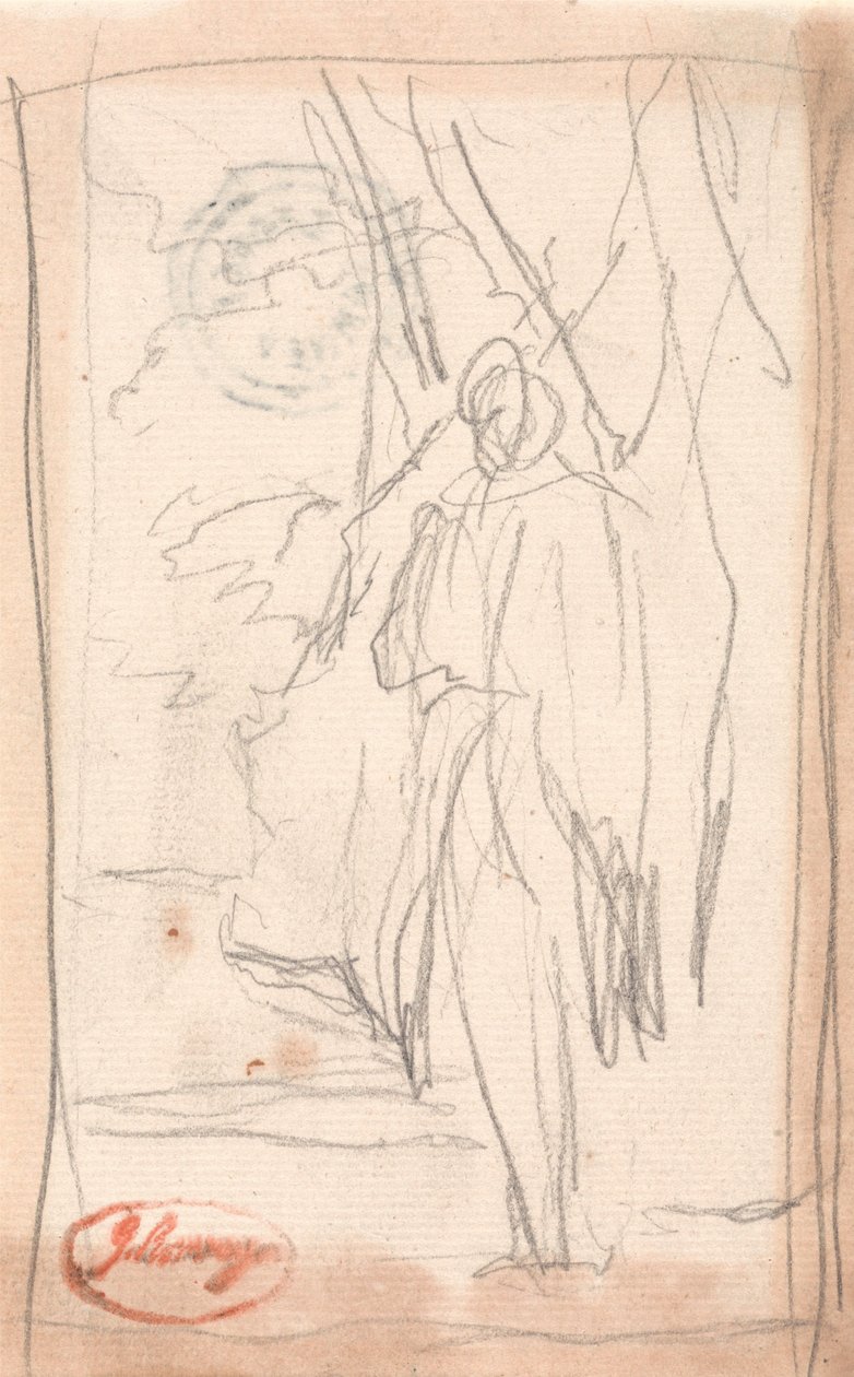 Stojící postava od George Romney