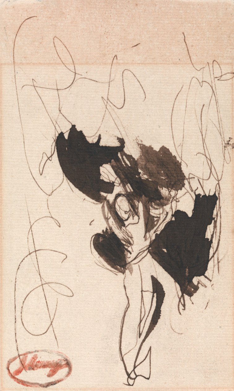 Postava stojícího muže od George Romney