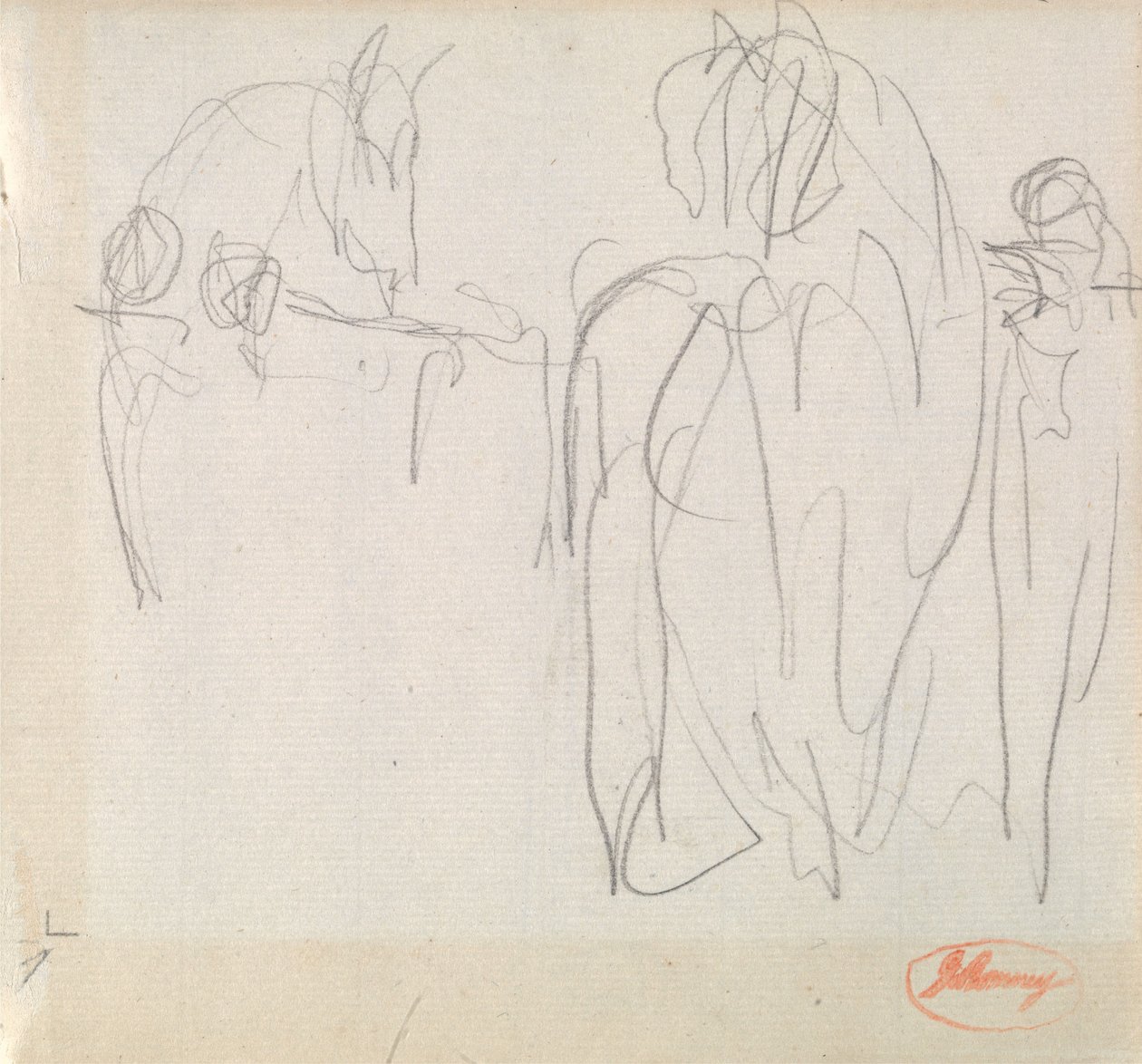 Studie o koních od George Romney