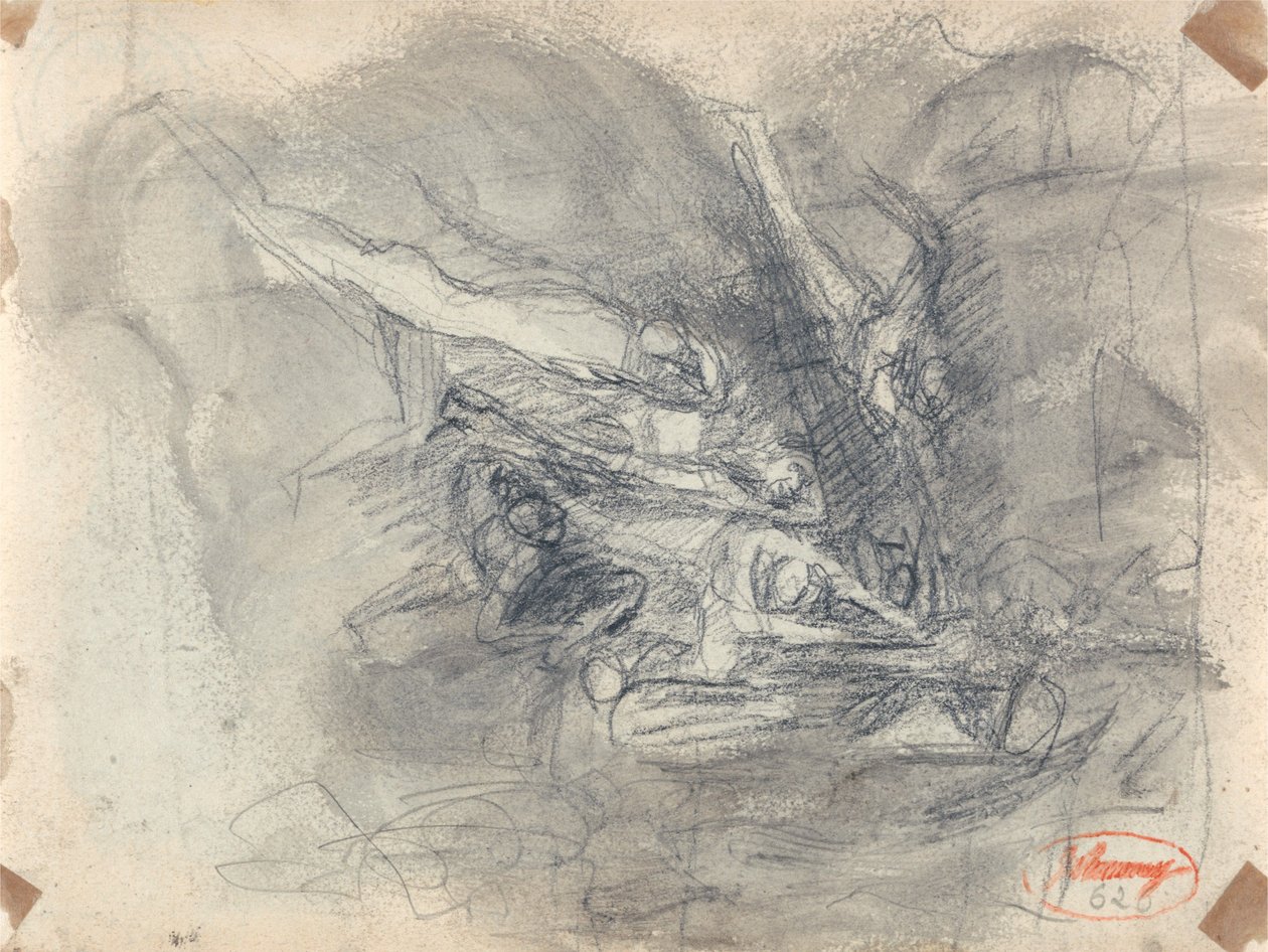 Pokoušení Krista od George Romney