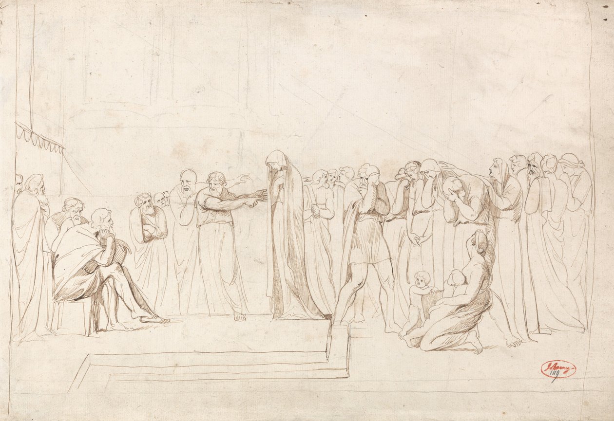 Obvinění Susanny ze strany starších od George Romney