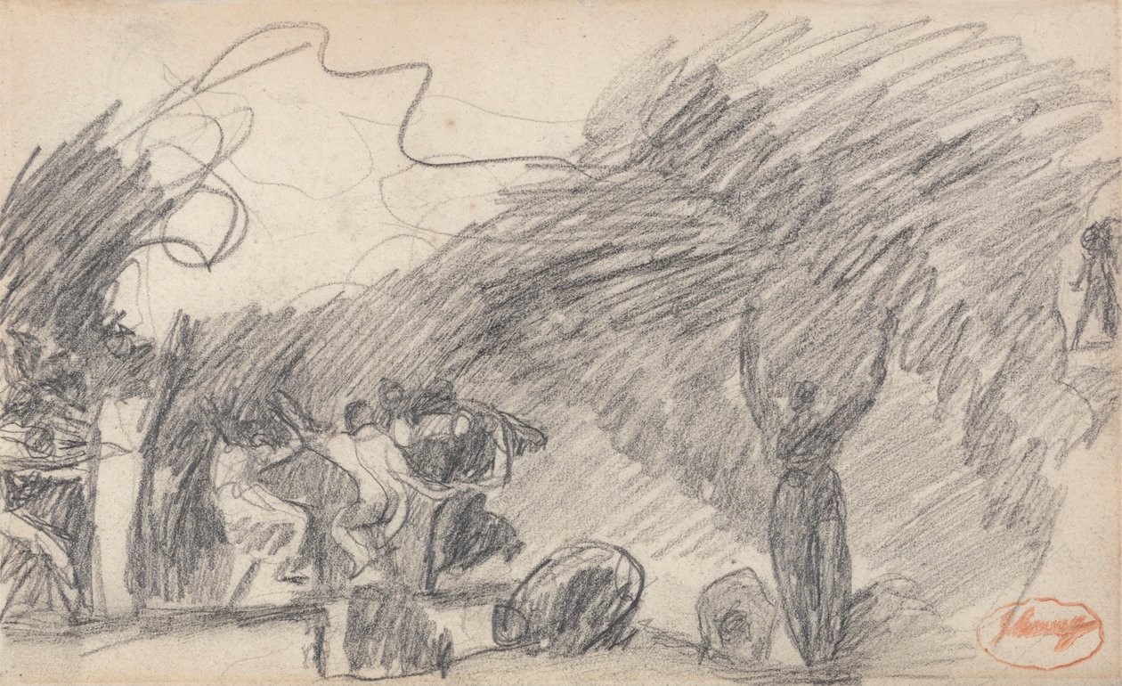 Jeskyně čarodějnic od George Romney