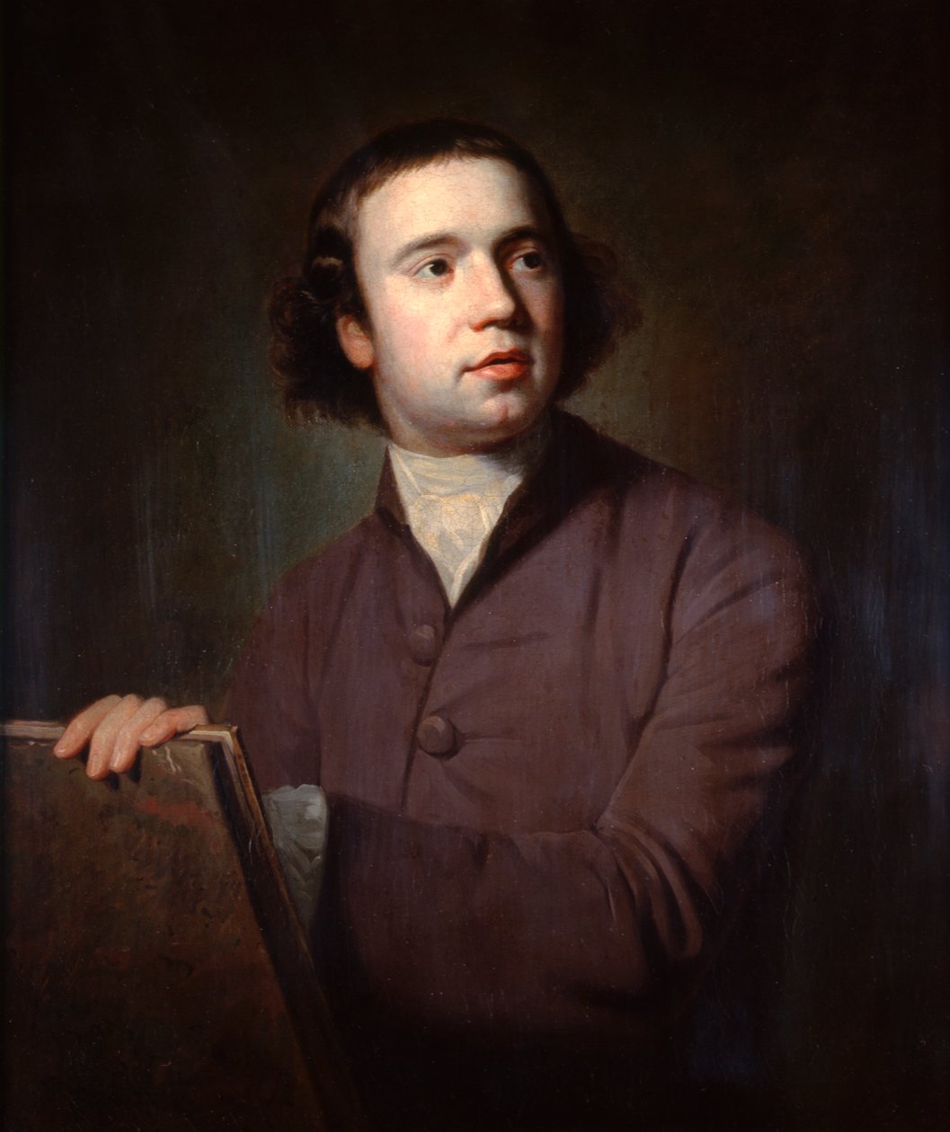 Thomas Barrow, malíř portrétů, c1754-1802 od George Romney
