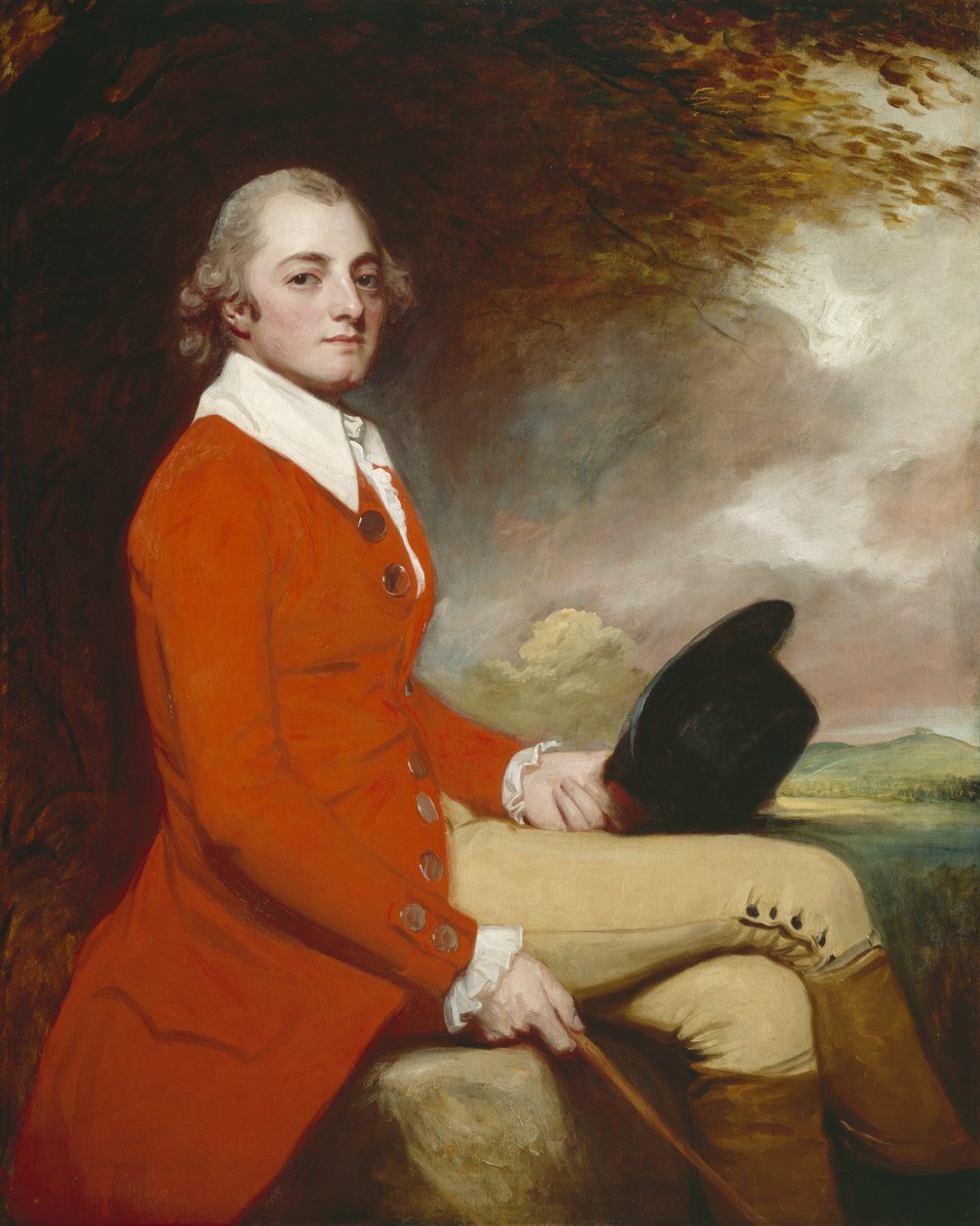 Thomas Grove z Ferne, Wiltshire, 1788 od George Romney