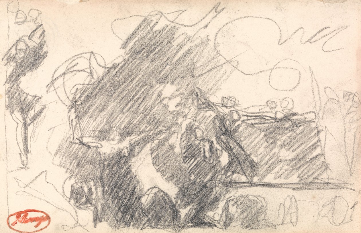 Čarodějnická jeskyně: Macbethova druhá návštěva od George Romney