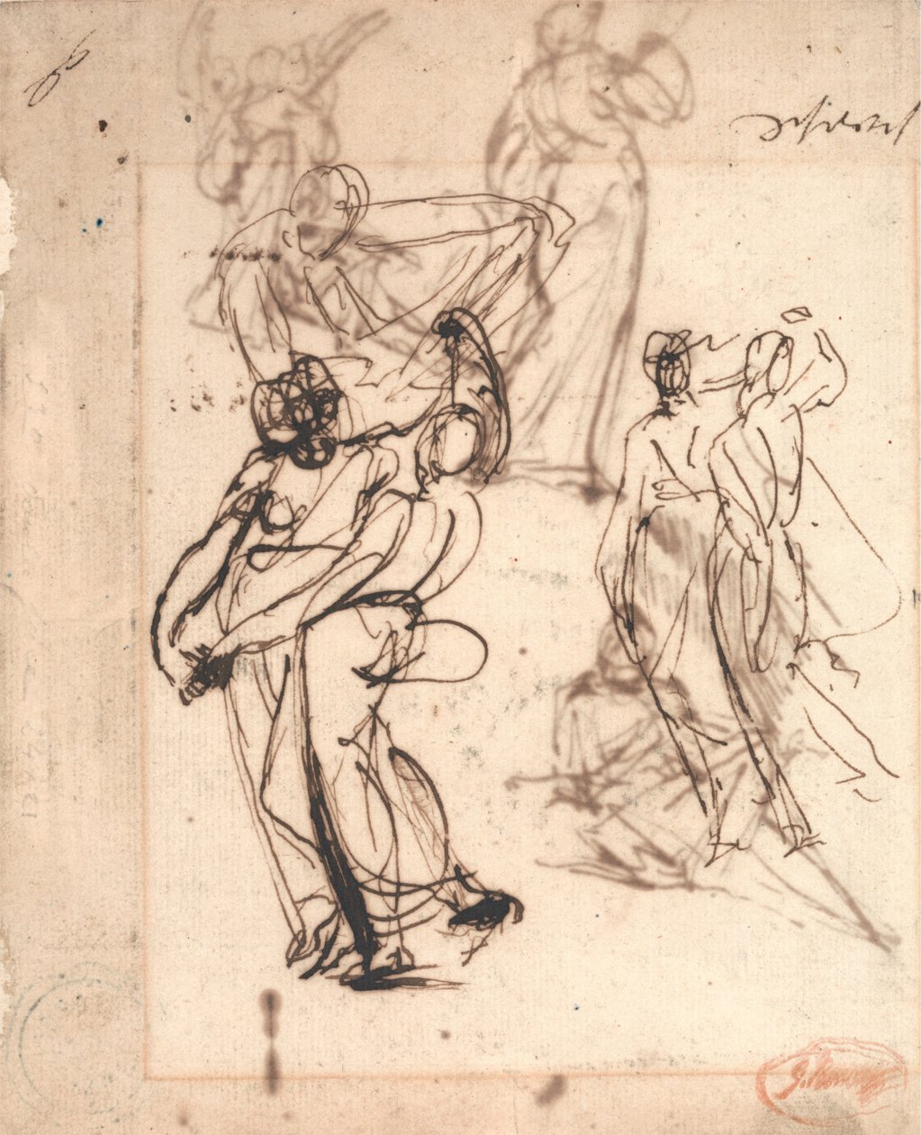 Tanec žen od George Romney