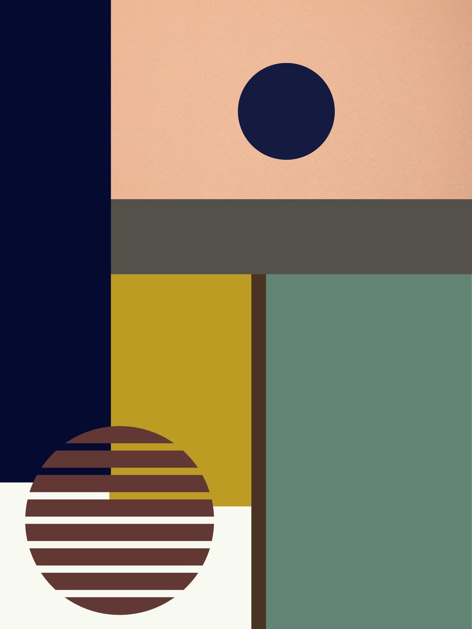 Abstraktní puzzle, 21. století (ilustrace) od George Rosaly