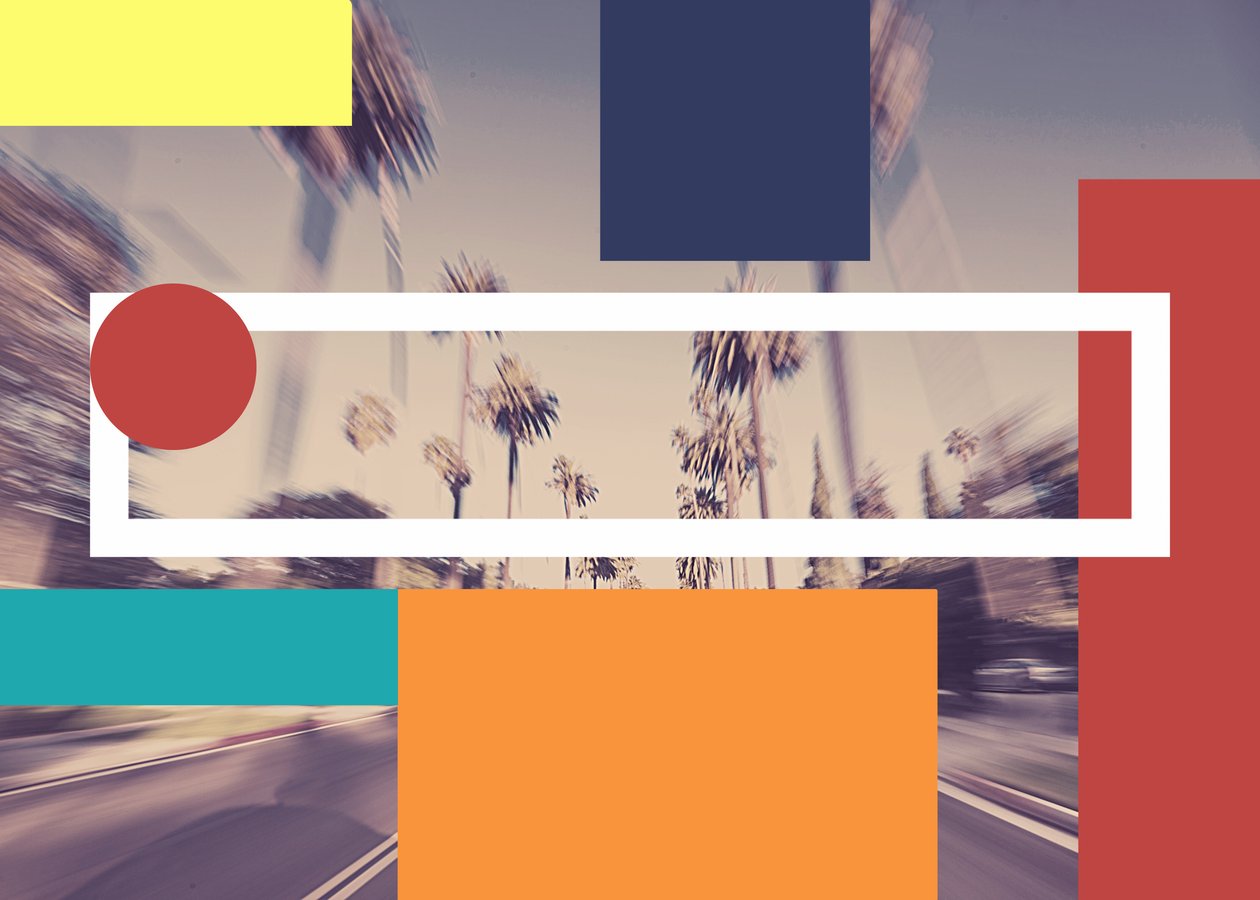 Beverly Hills Sliver Lining, 21. století (ilustrace) od George Rosaly
