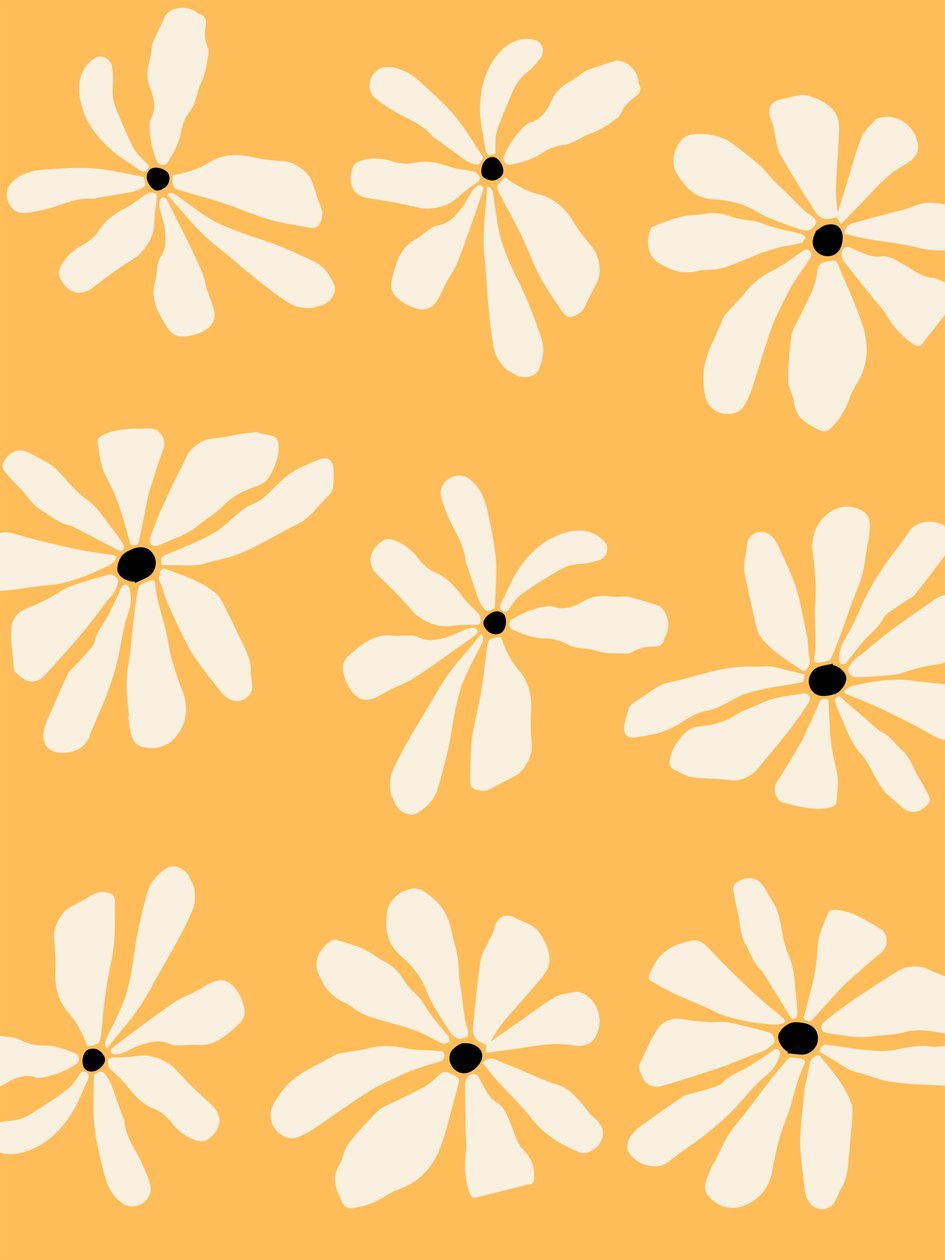 Flower Power, 2023 (malba na plátně) od George Rosaly