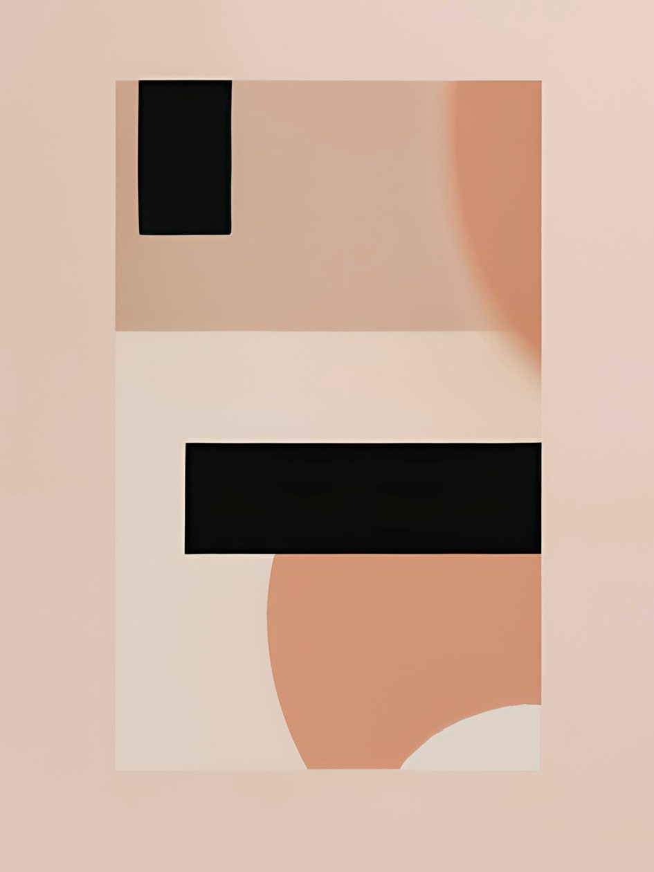 Minimalistická rovnováha, 21. století (malba) od George Rosaly