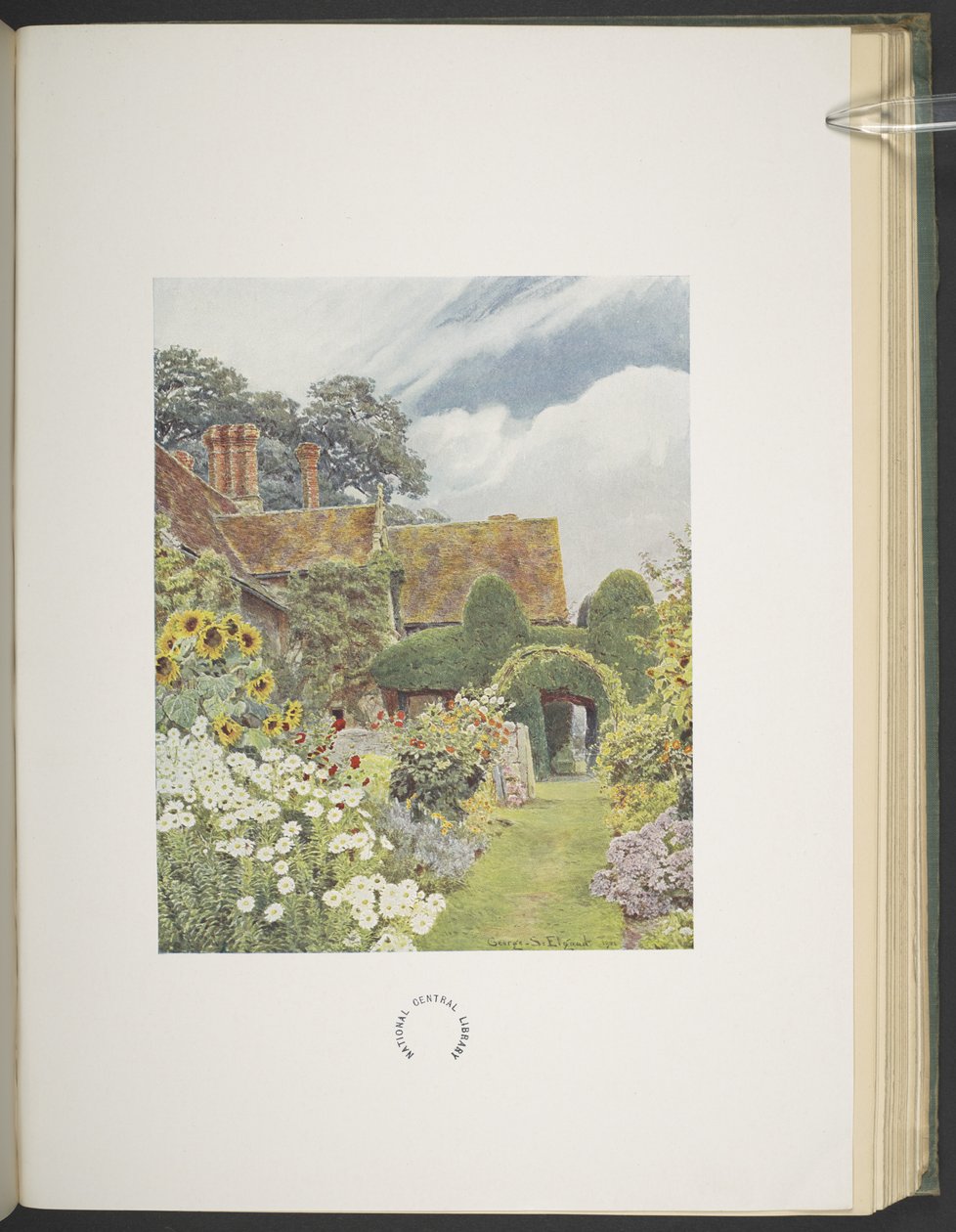 Cleeve Prior, Sunflowers, ilustrace v 