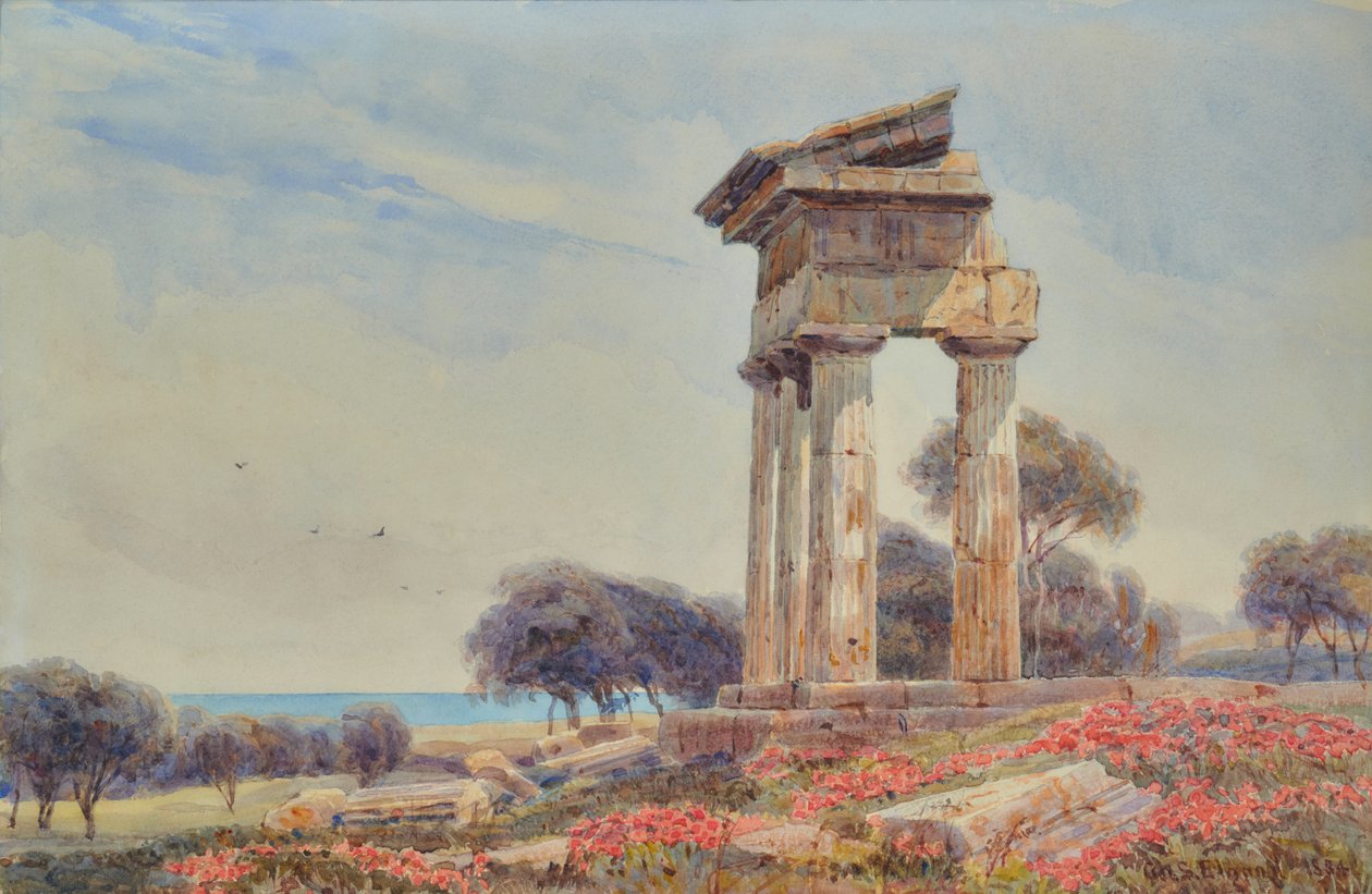 Chrám Castor a Pollux, Gorgenti od George Samuel Elgood