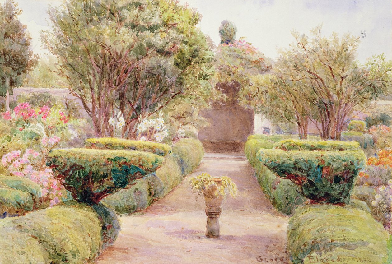 Villa Armenante La Cava, 1896 od George Samuel Elgood