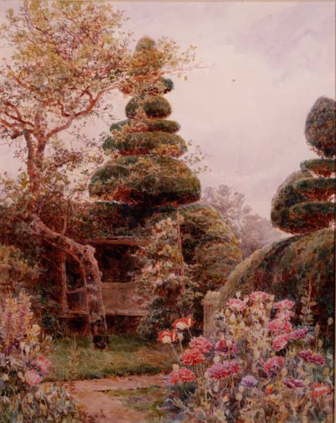 Yew Arbour, Polhill od George Samuel Elgood