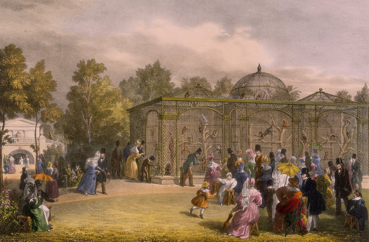 The Monkey House at the Zoological Gardens, Regent